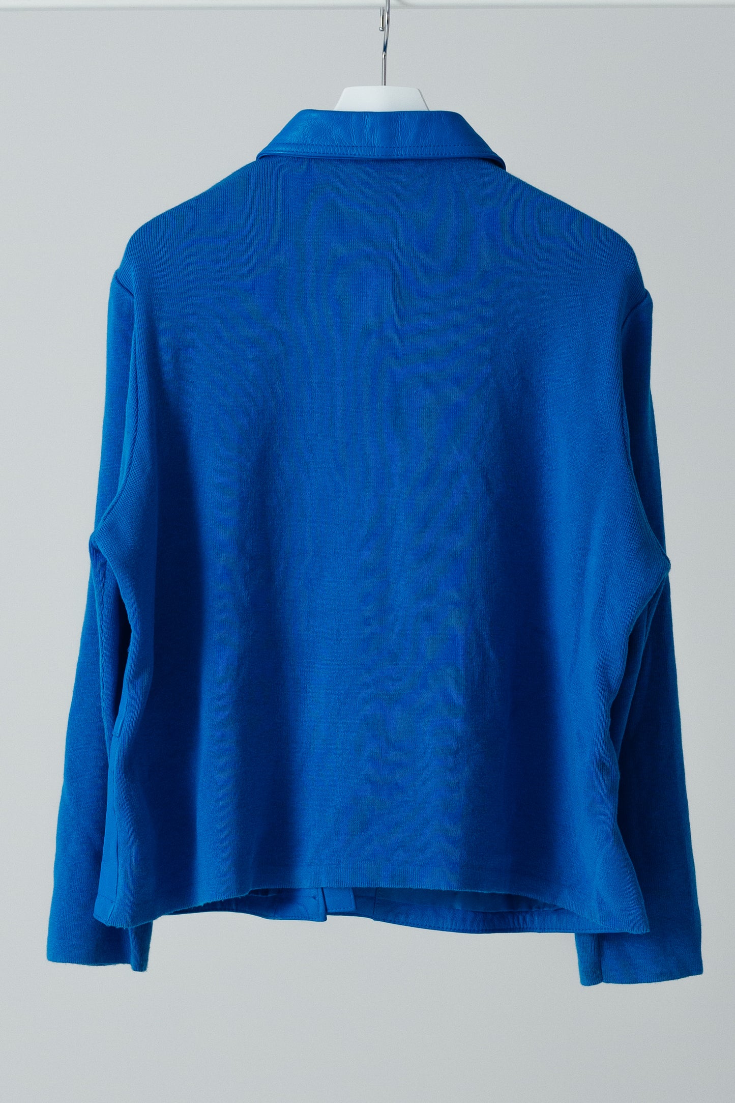 80'sBlue leather jacket