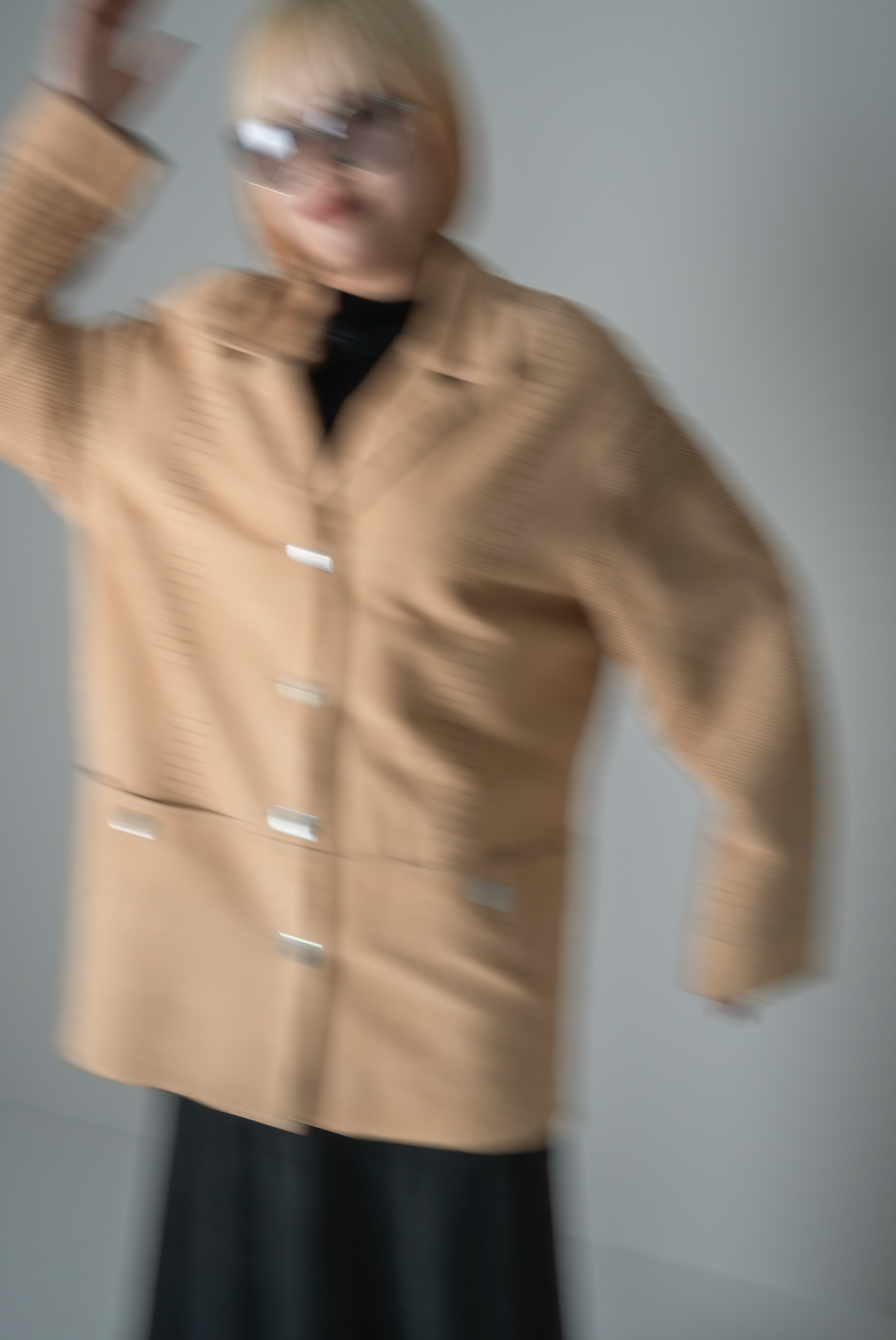 [EU Craft leather jacket