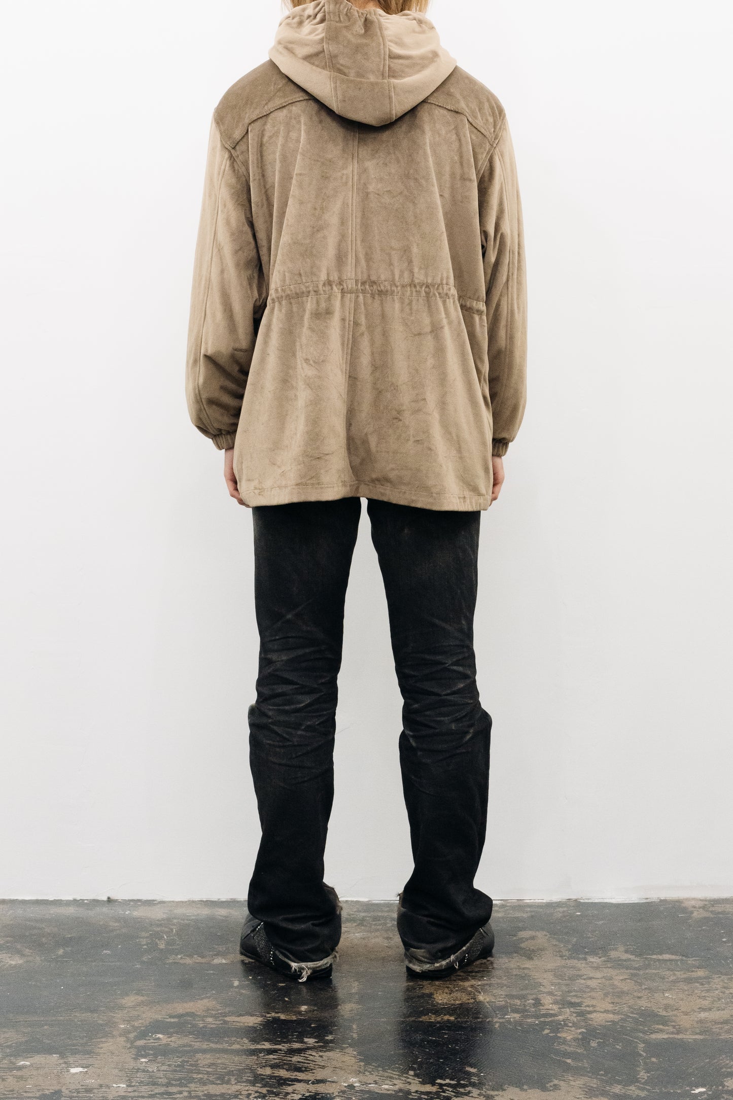 UK VELVET FOODIE JACKET