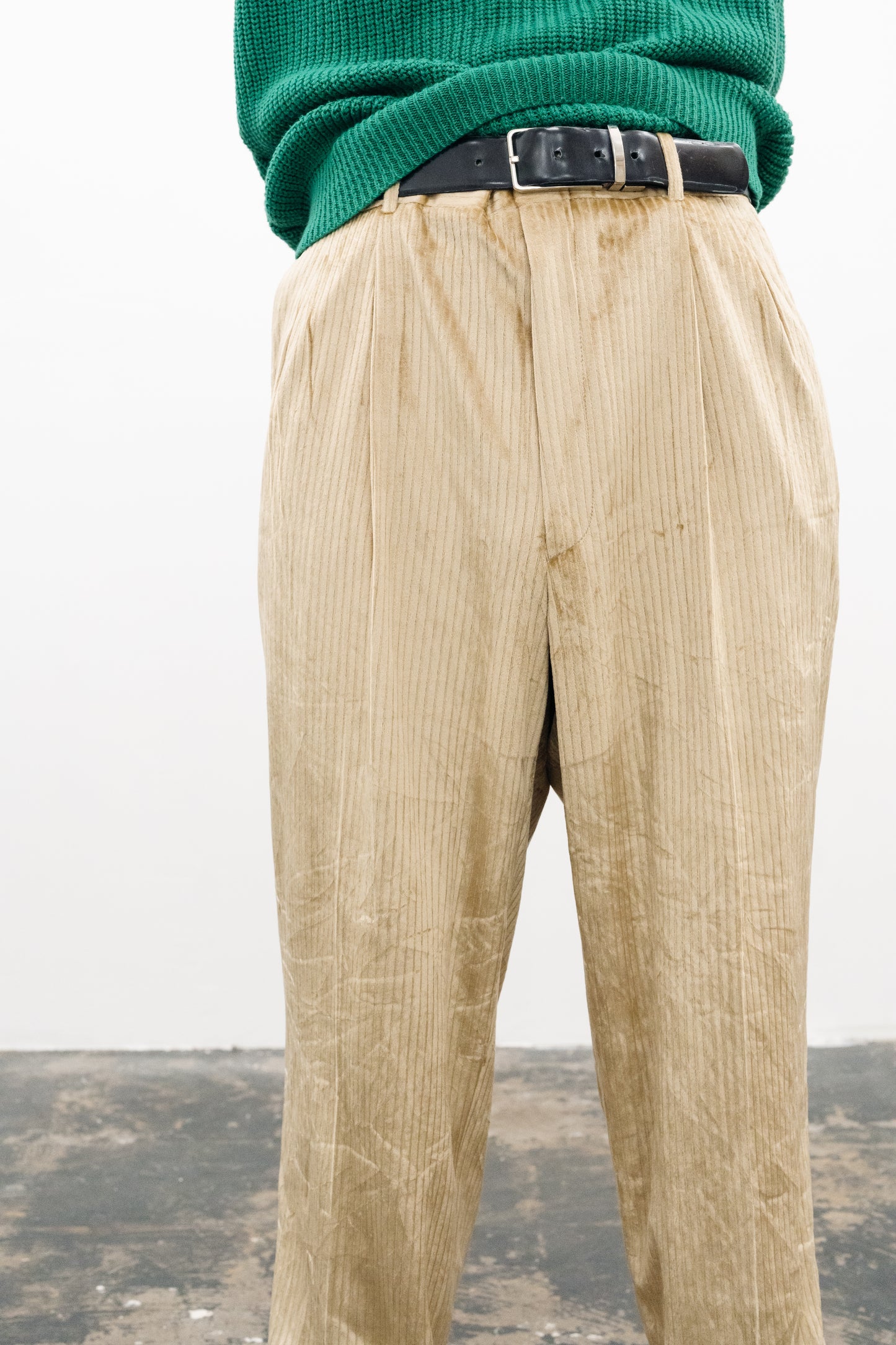 VELOR WIDE PANTS