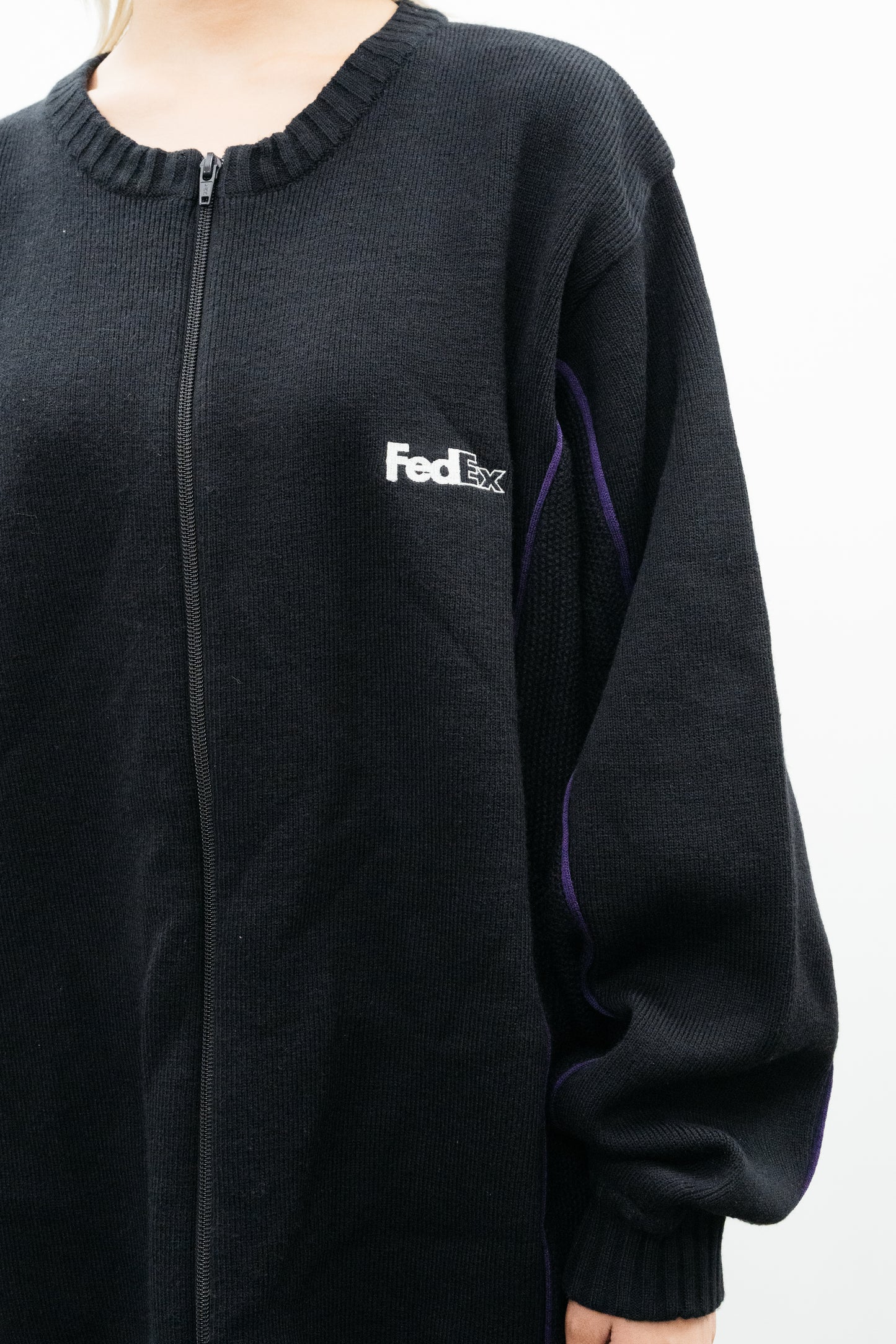 FEDEX / ACRYLIC ZIP SHIRT