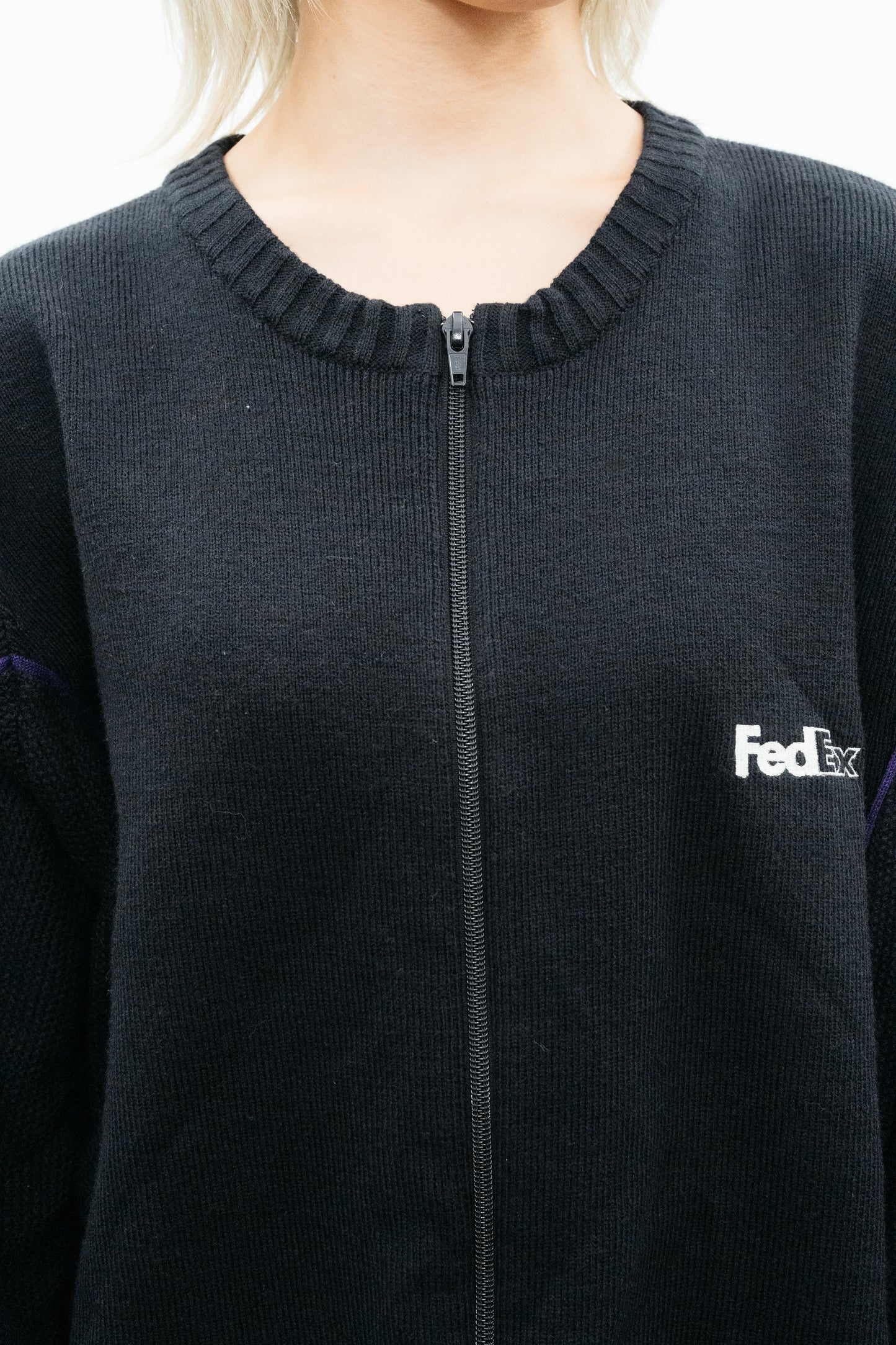 FEDEX / ACRYLIC ZIP SHIRT