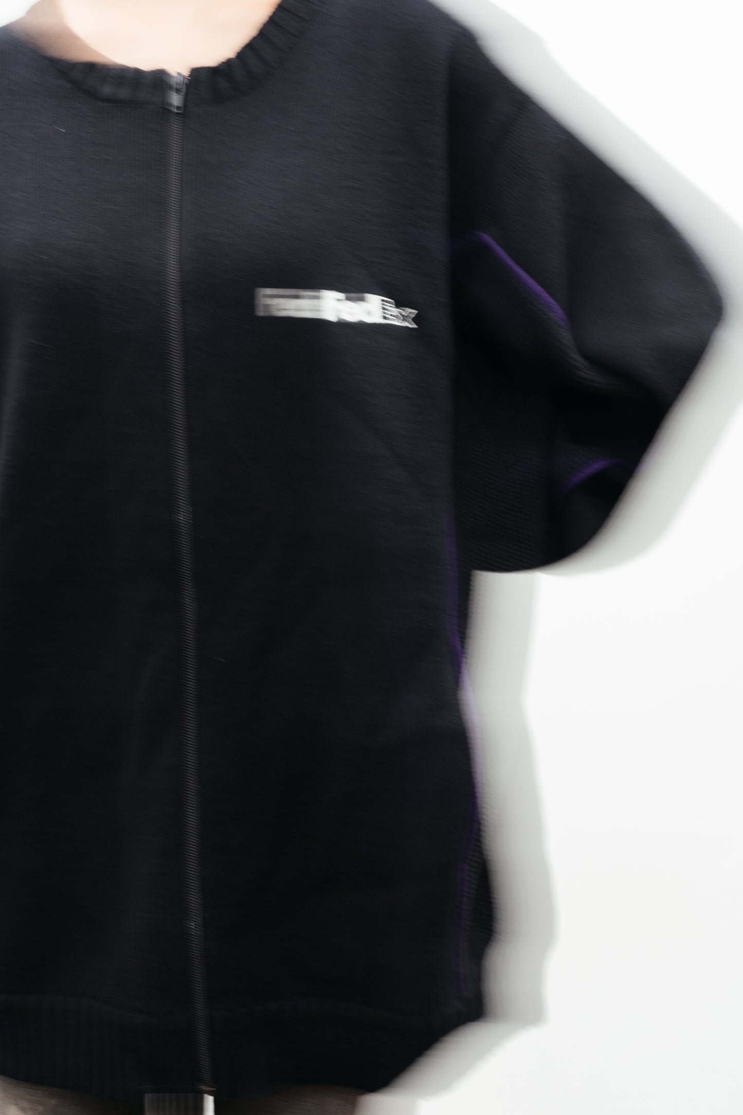 FEDEX / ACRYLIC ZIP SHIRT
