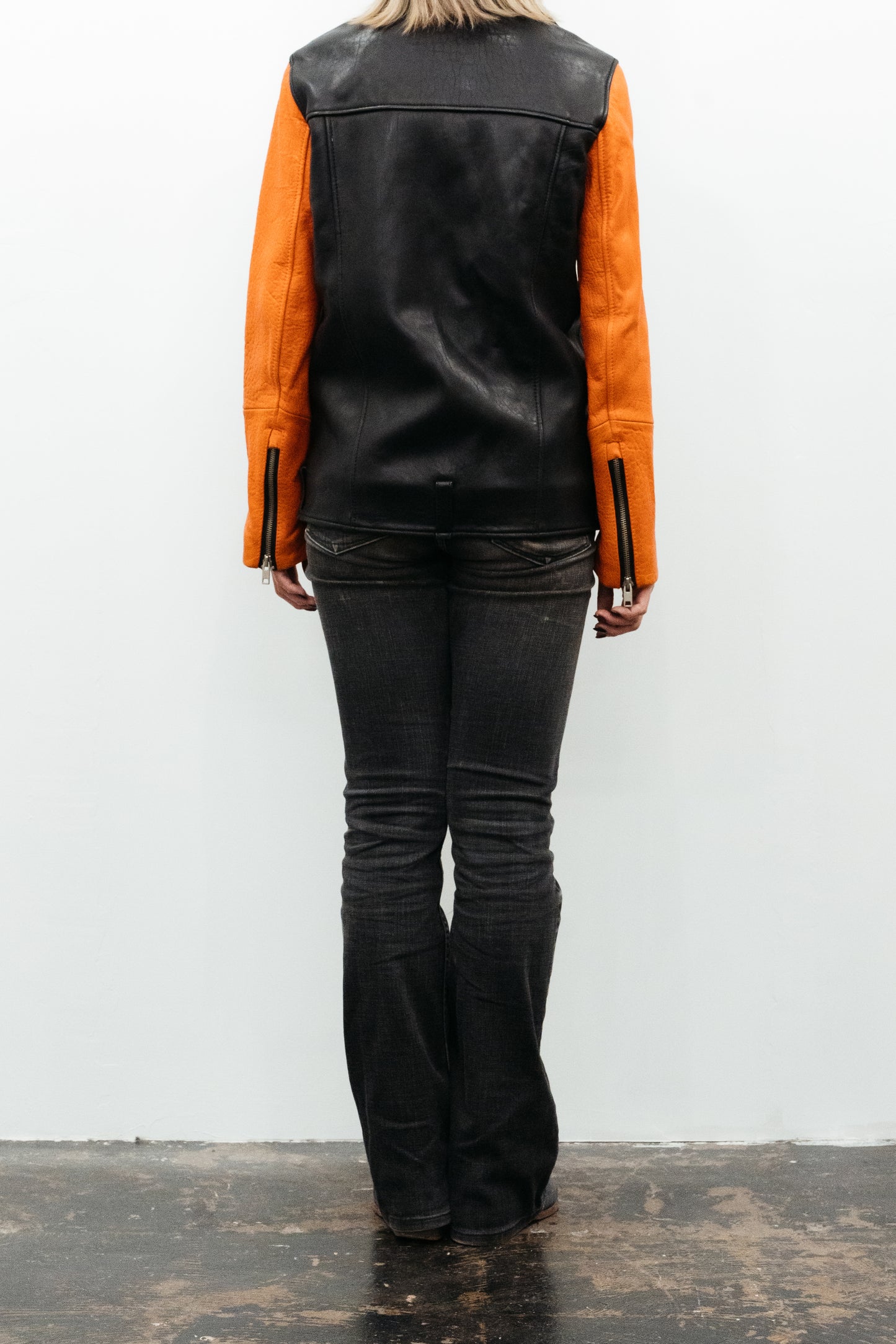 KAI-AAKMANN / PATTERN LEATHER JACKETS