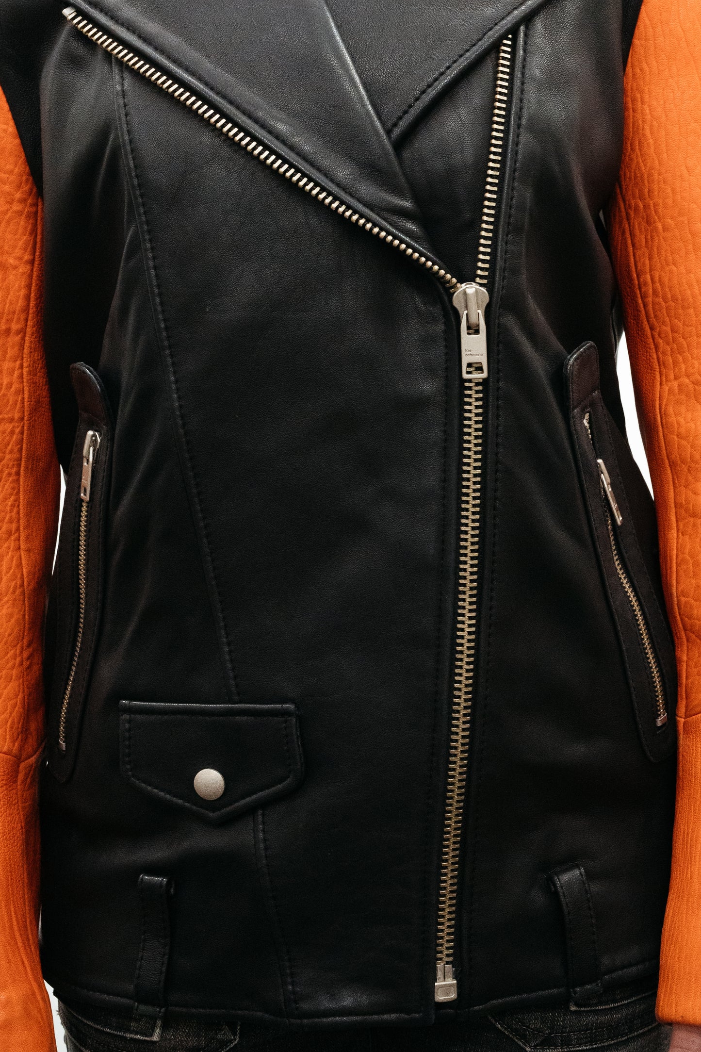 KAI-AAKMANN / PATTERN LEATHER JACKETS
