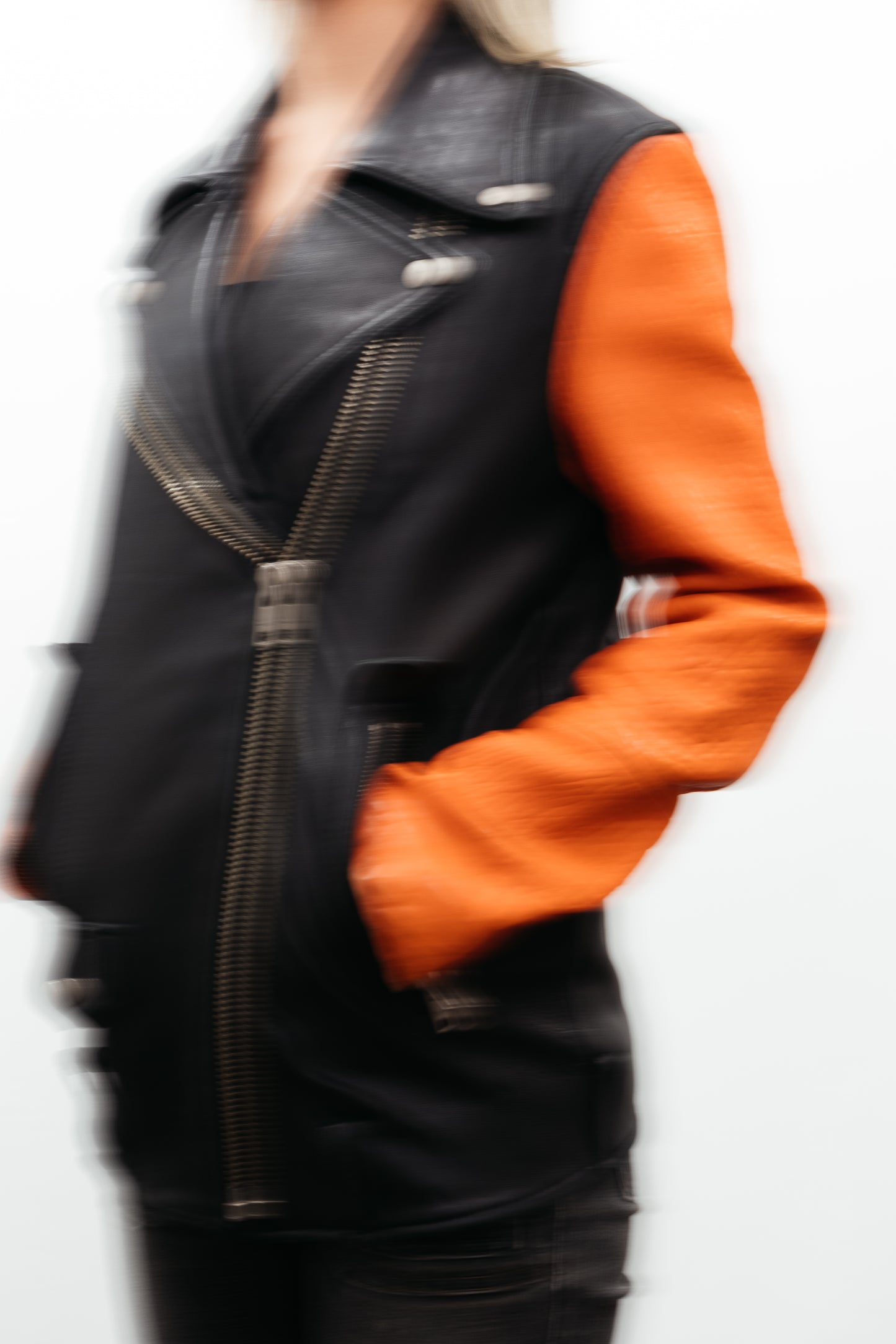 KAI-AAKMANN / PATTERN LEATHER JACKETS