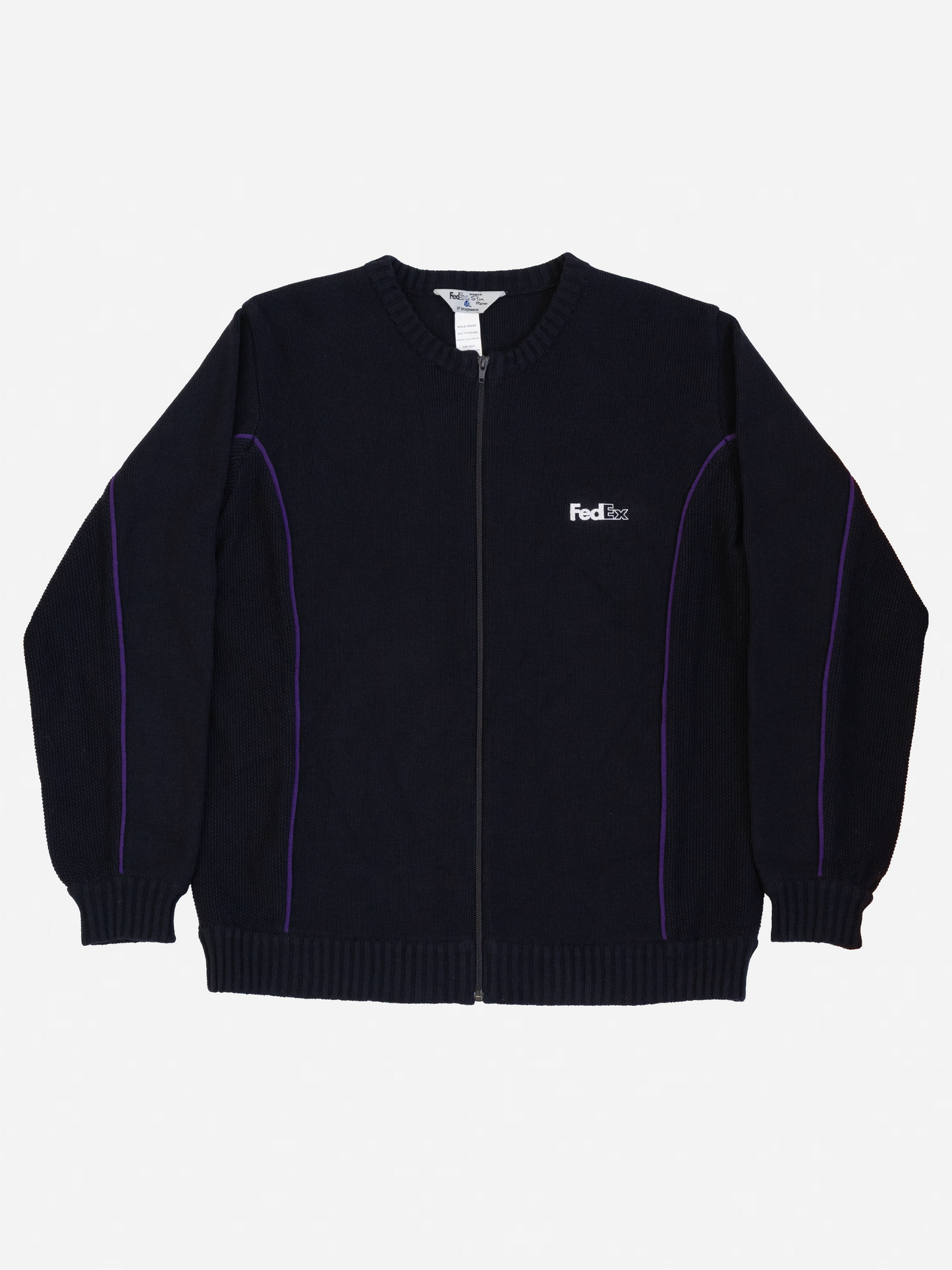 FEDEX / ACRYLIC ZIP SHIRT