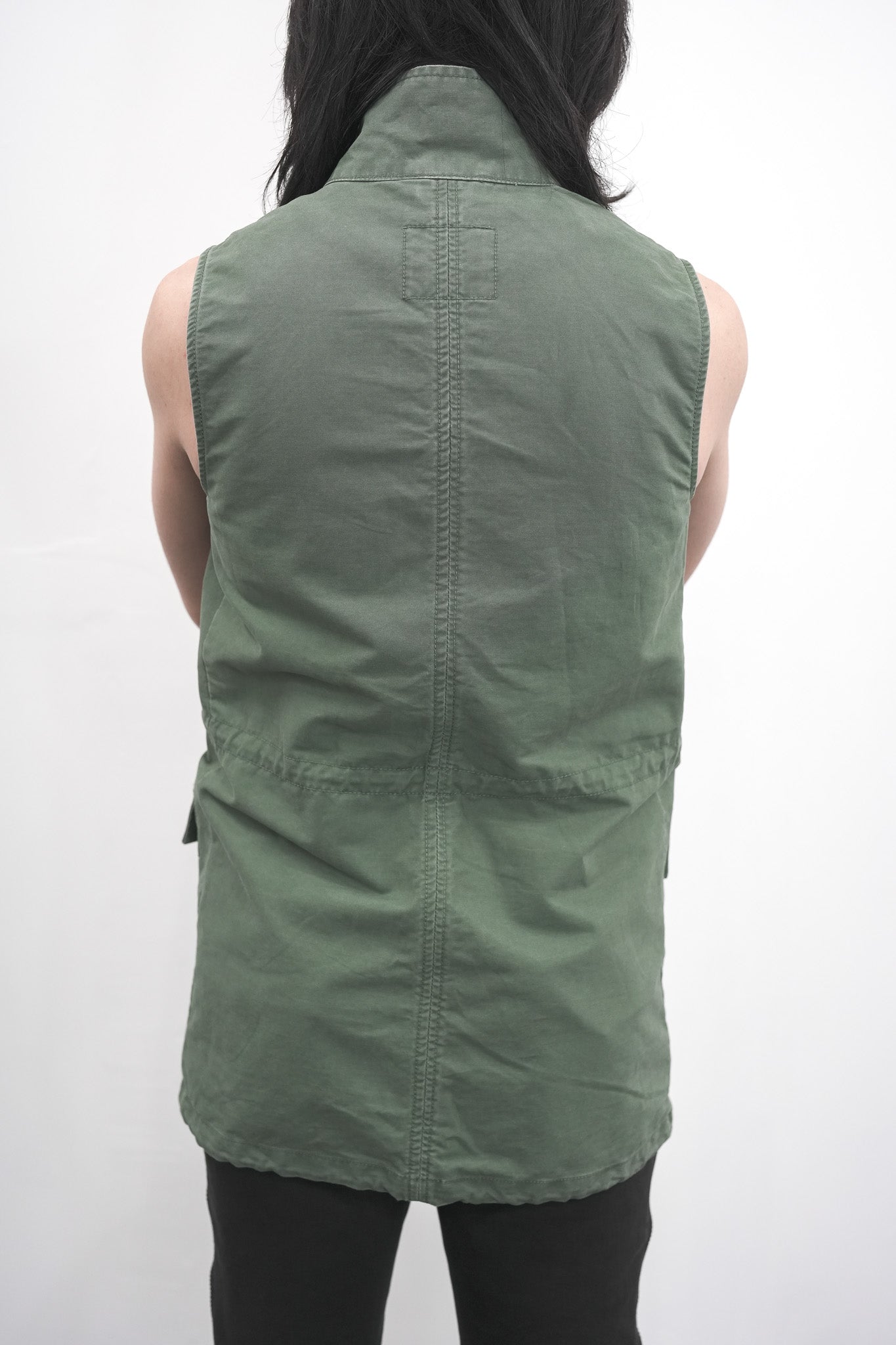 ABERCROMBIE & FITCH / MILITARY SLEEVELESS JACKET