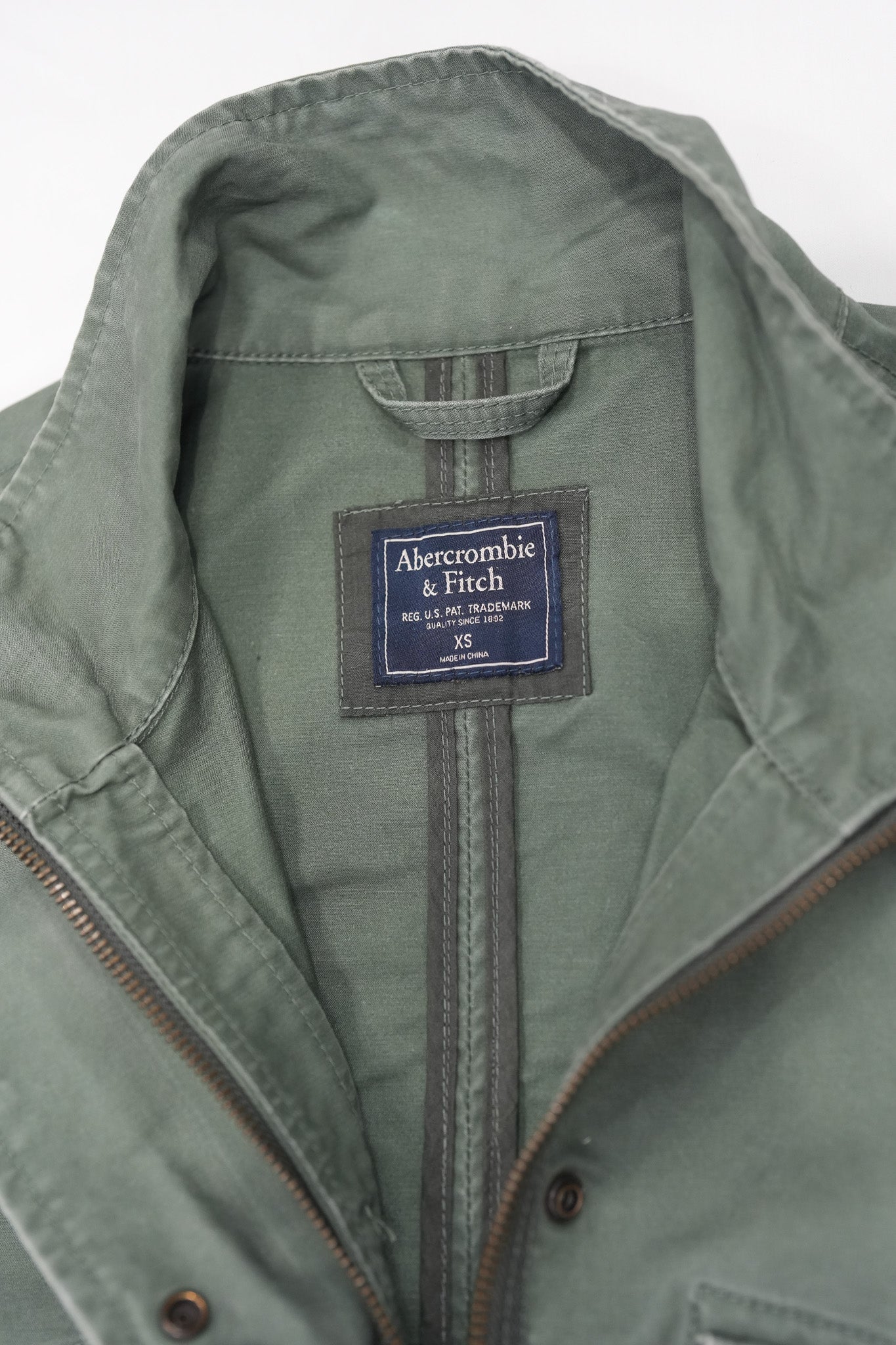 ABERCROMBIE & FITCH / MILITARY SLEEVELESS JACKET