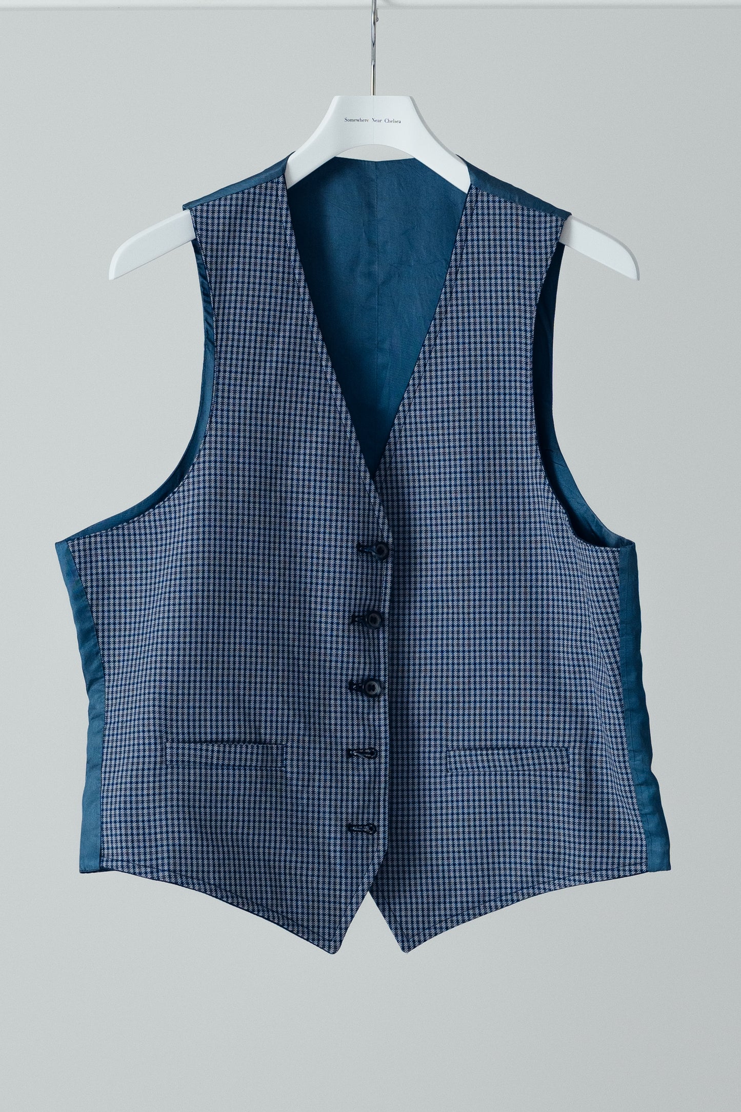 checkered pattern oldvest