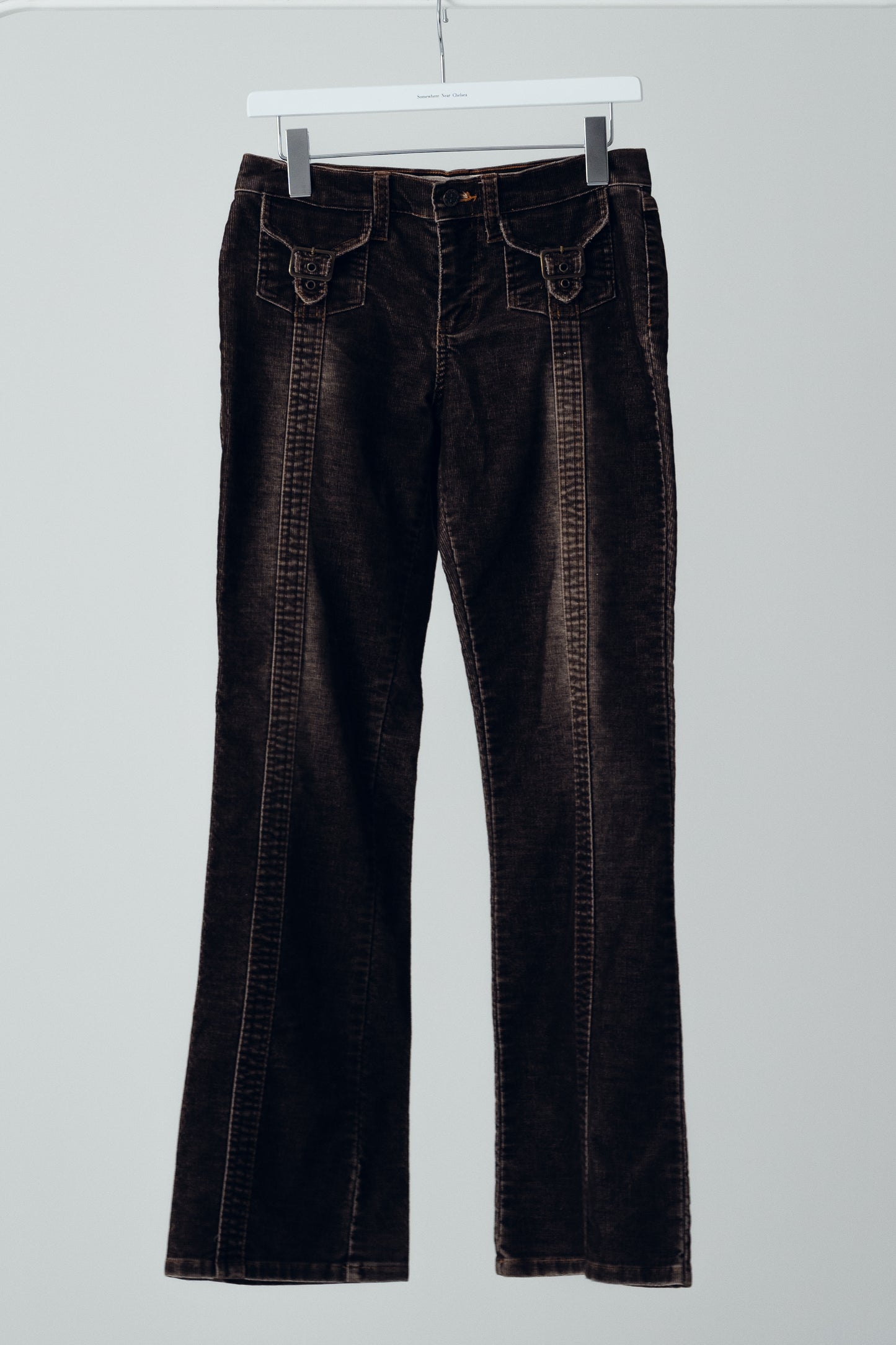 Flare corduroy jeans