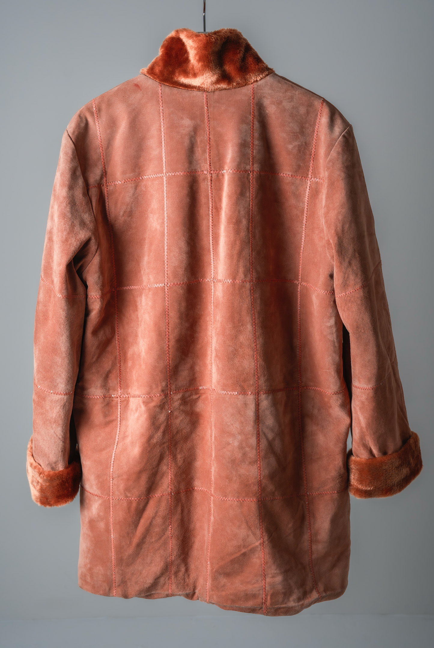 ［EU］fur mix overcoat