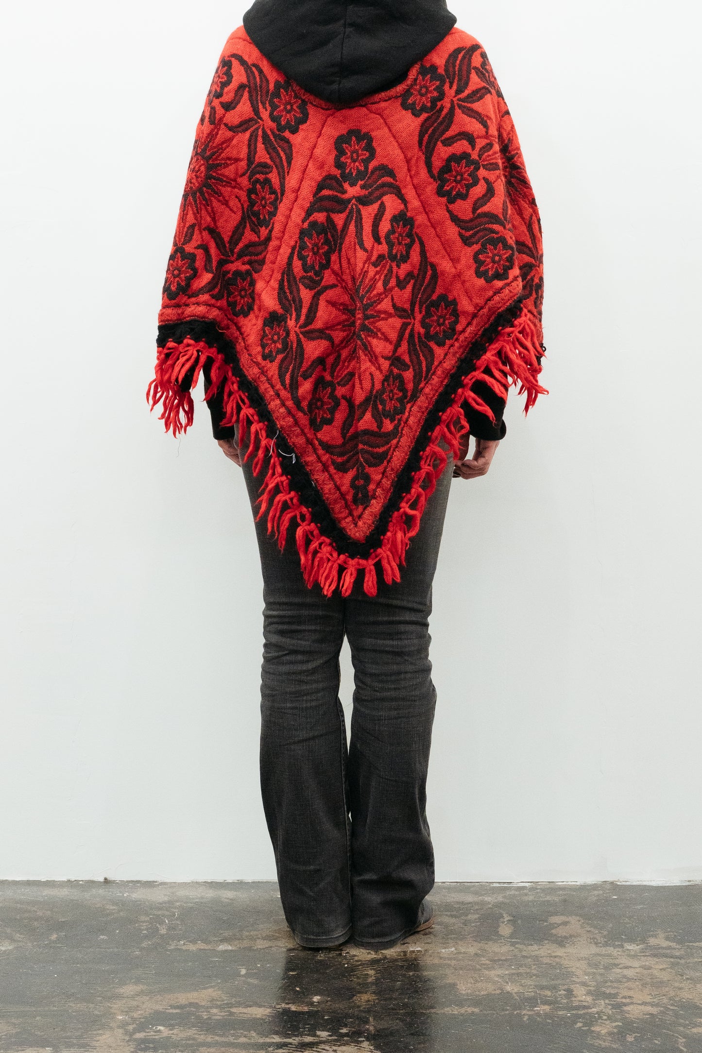 KNIT PONCHO