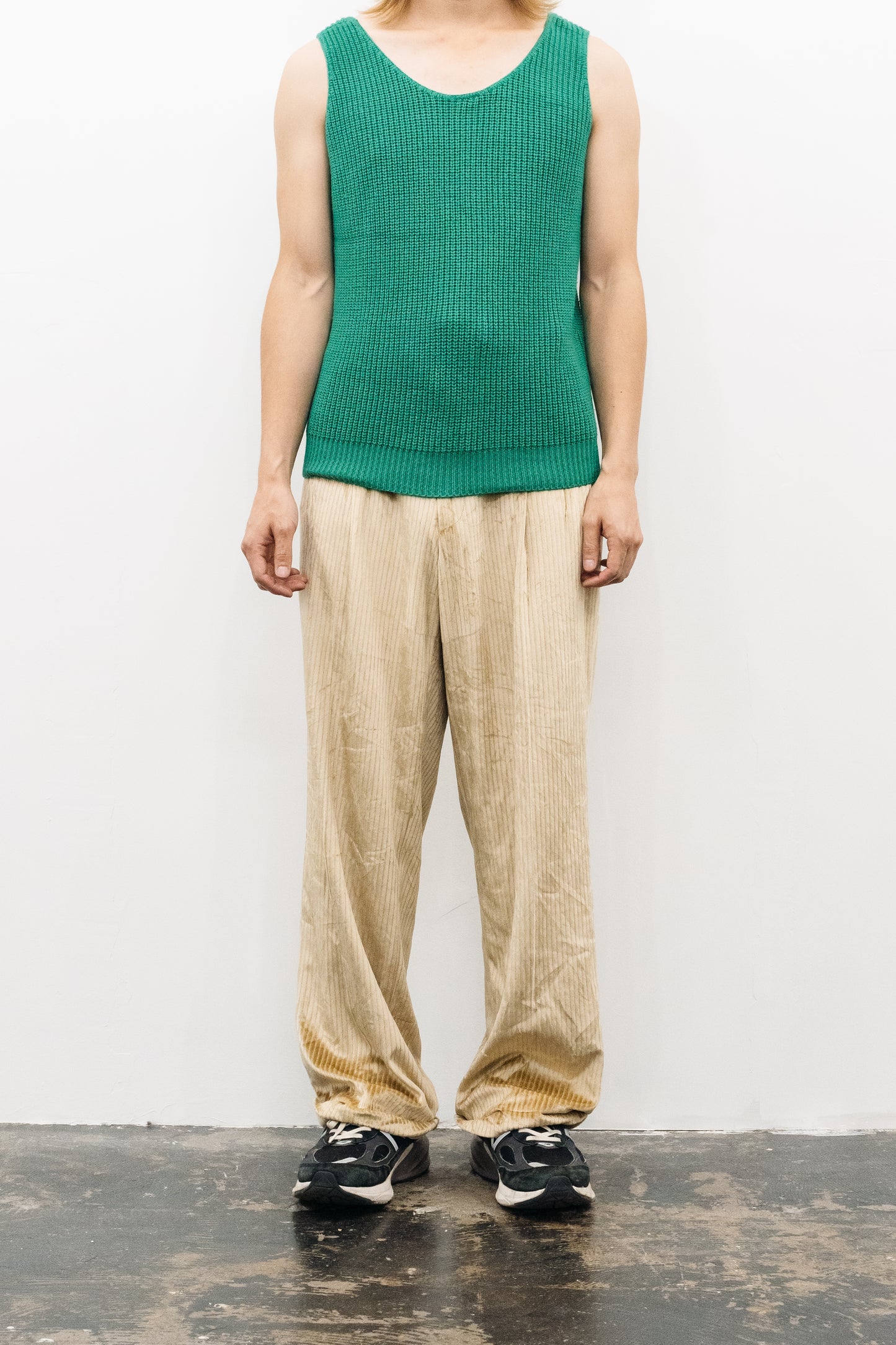 VELOR WIDE PANTS