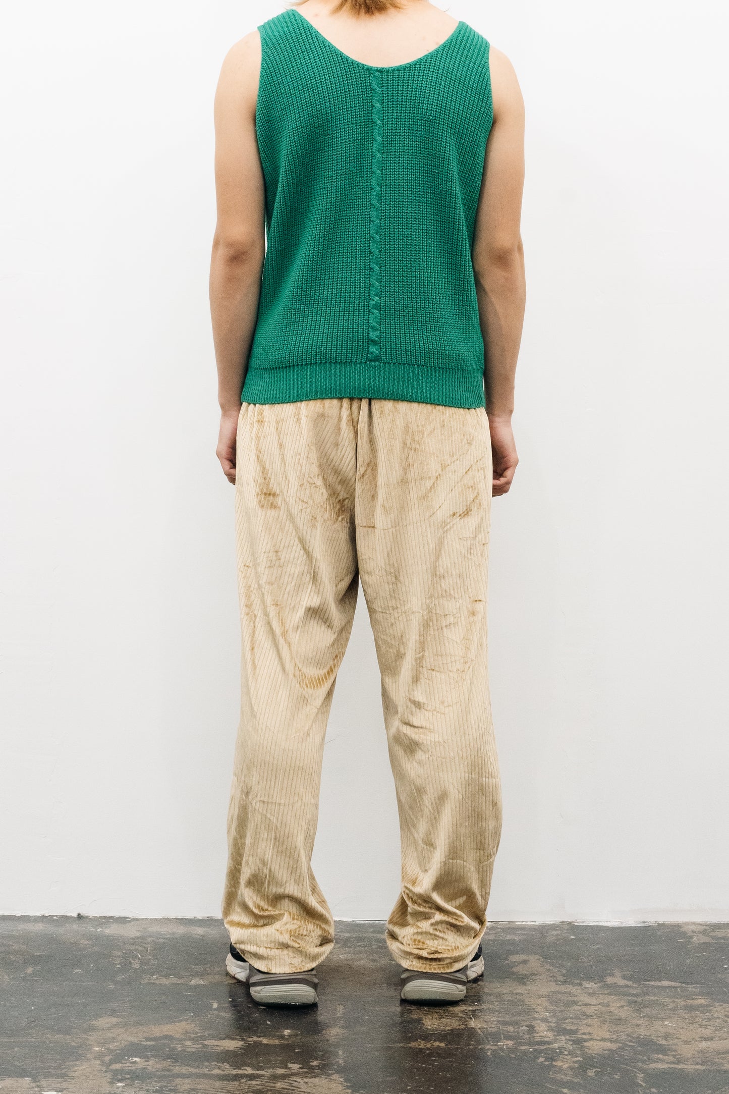 VELOR WIDE PANTS