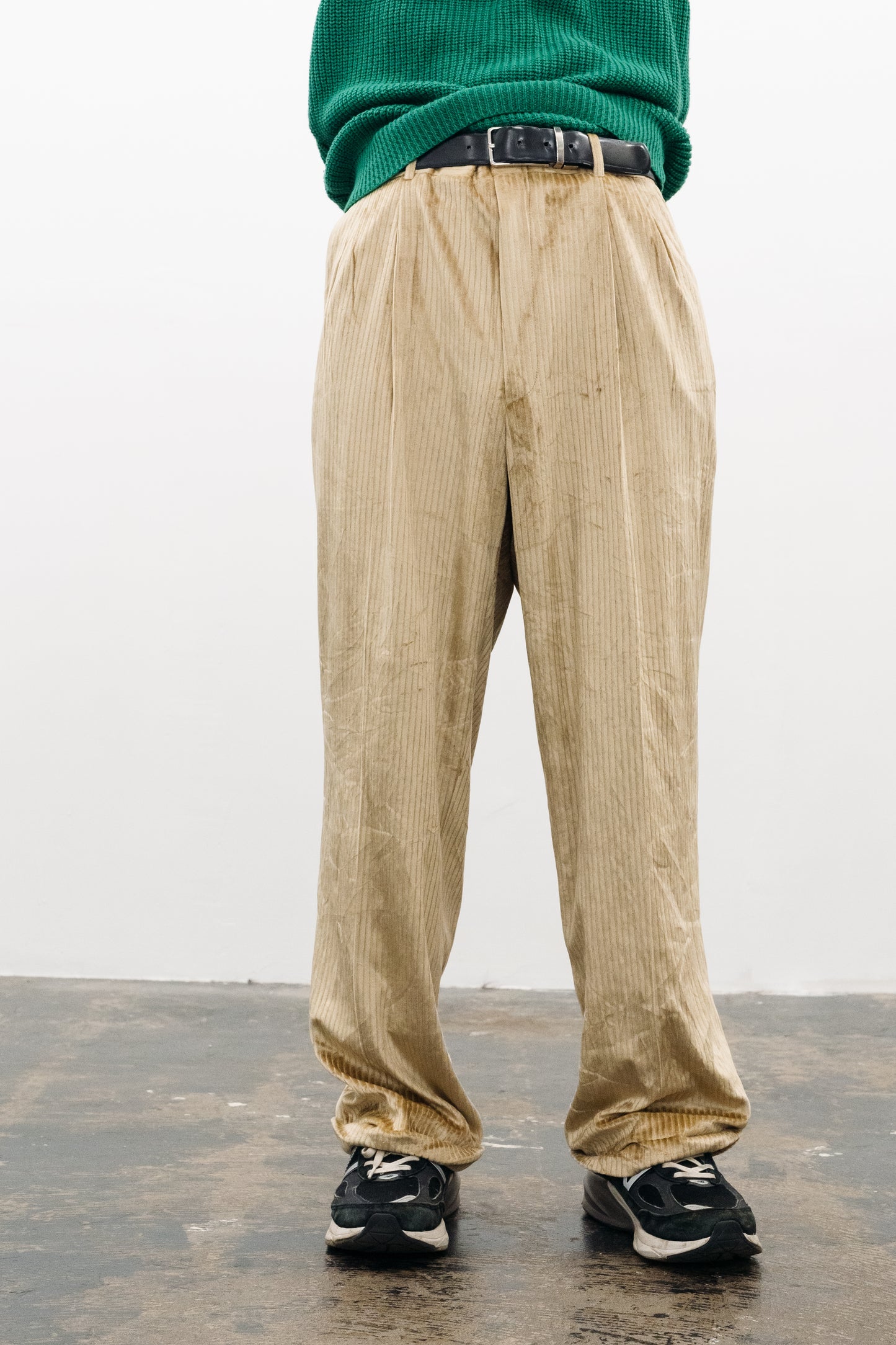 VELOR WIDE PANTS