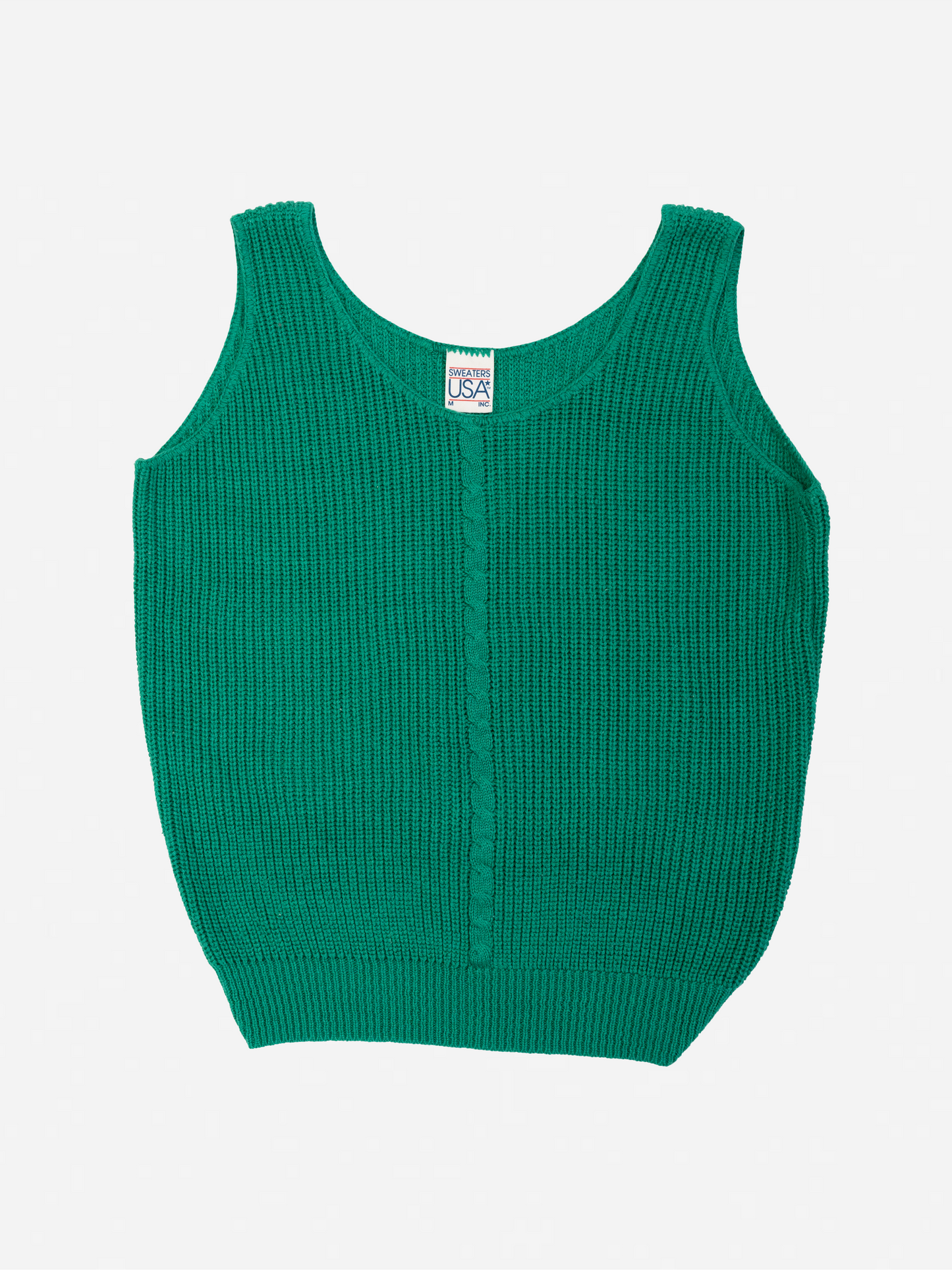 SWEATERS USA / KNIT TANK TOP