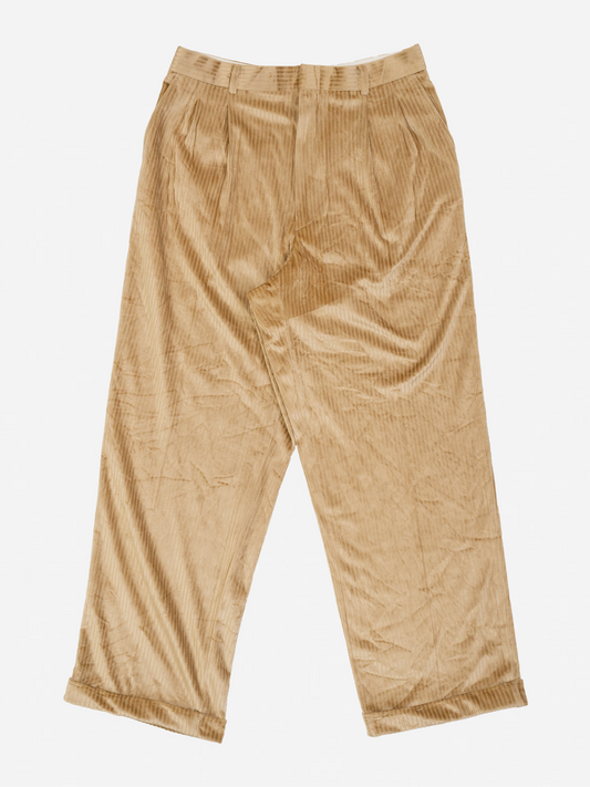 VELOR WIDE PANTS