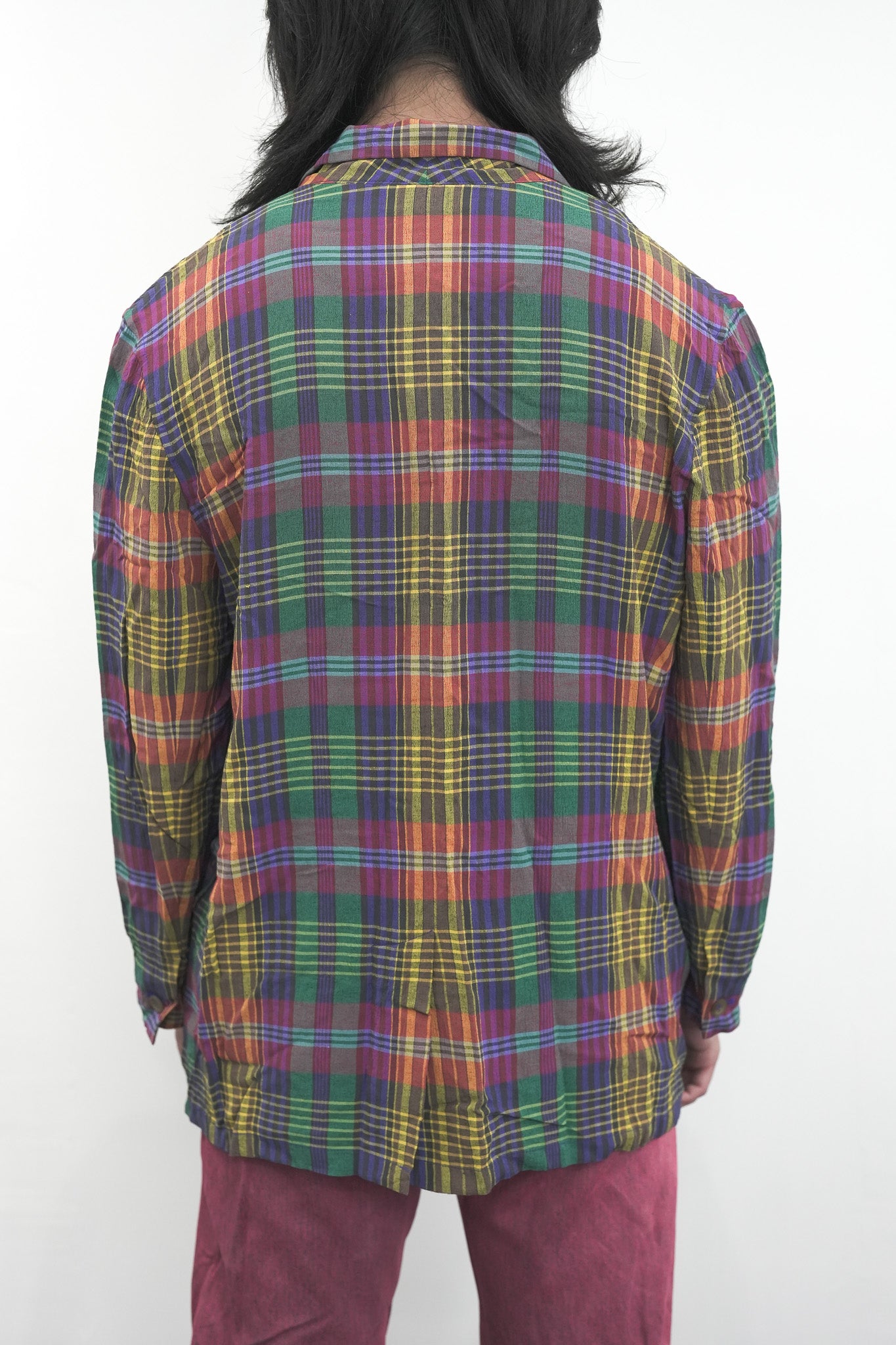 LIZ CLAIBORNE / PLAID JACKET