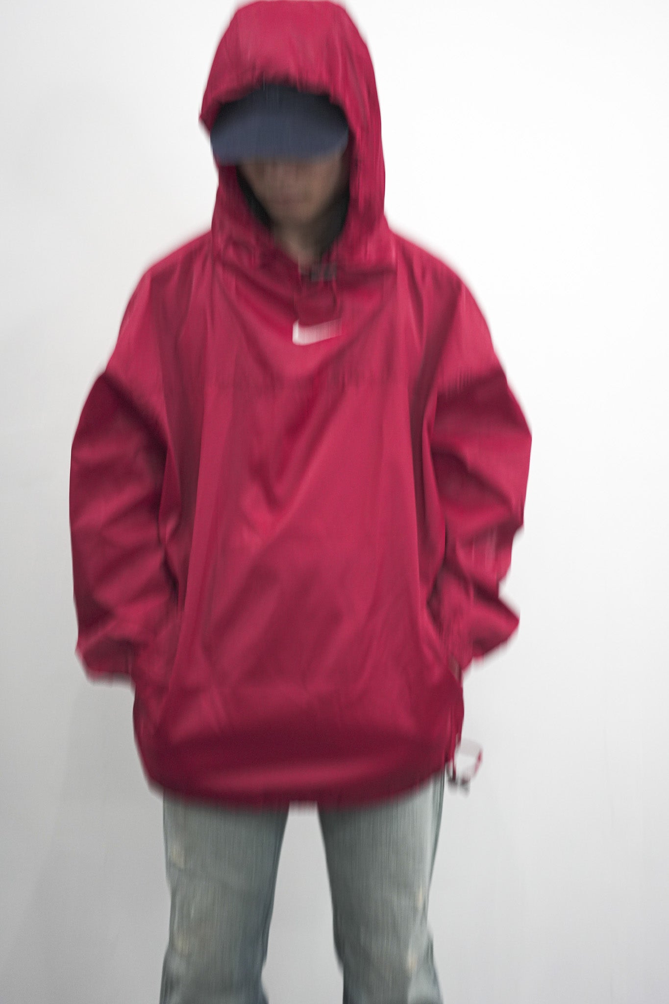 NIKE NYLON HOOD JACKET