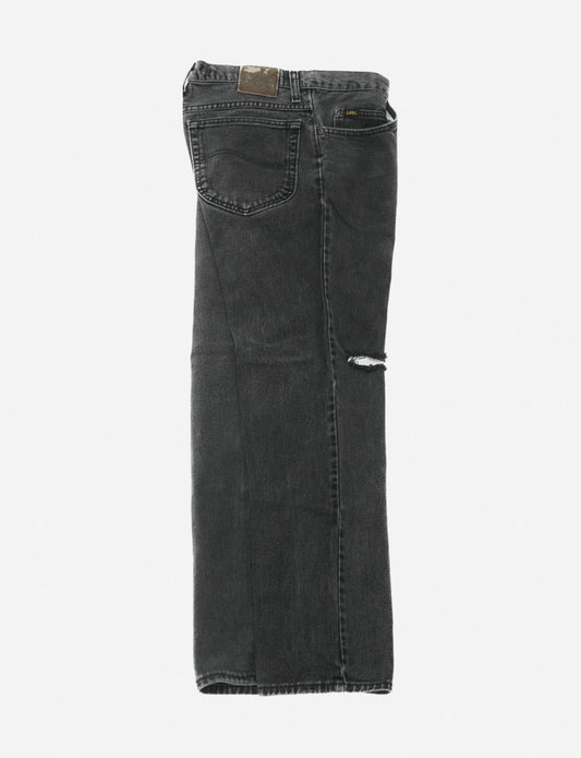 LEE DAMAGE BLACK DENIM PANTS