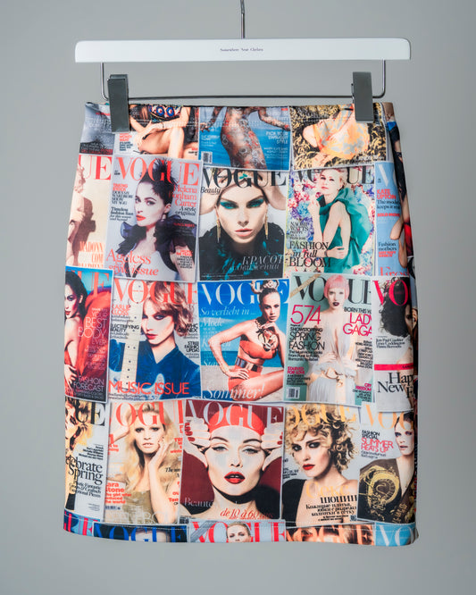 ［EU］VOGUE print tightskirt